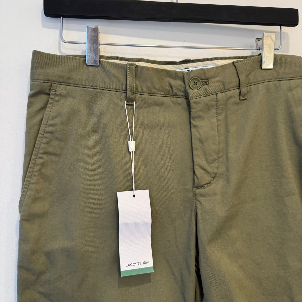 Lacoste slim fit short Khaki Size XS