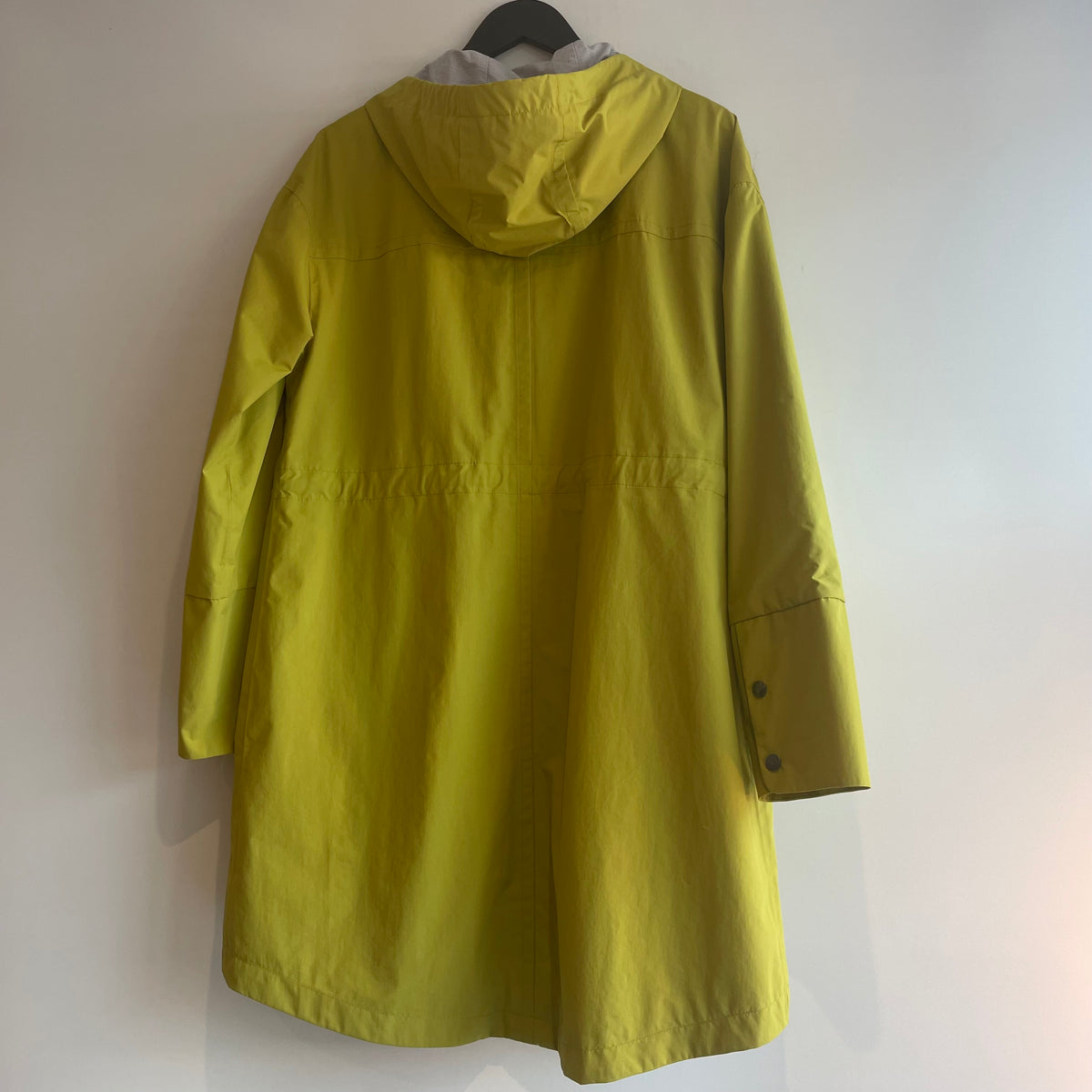 Seasalt Cornwall rain coat 'The Porthchapel Mac' Moss Size 12