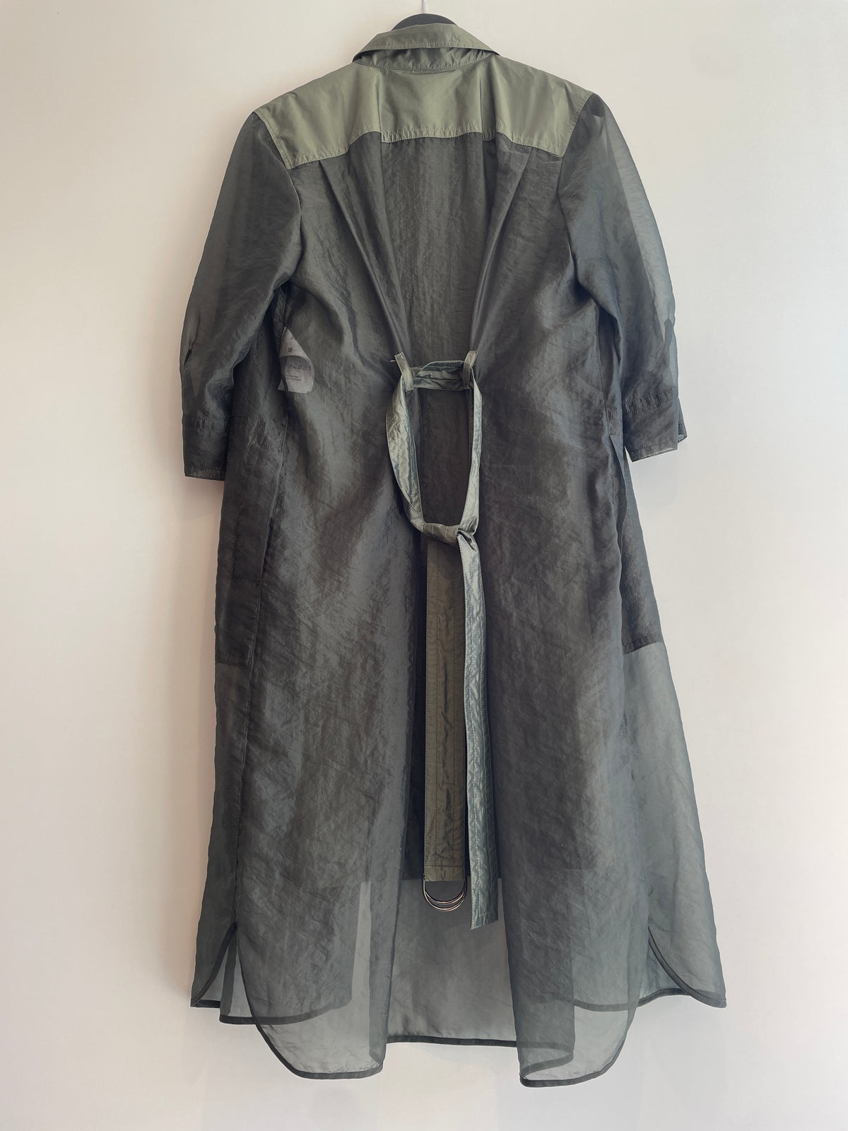 Marc Cain Sports Dress/Sheer coat Khaki Size 14