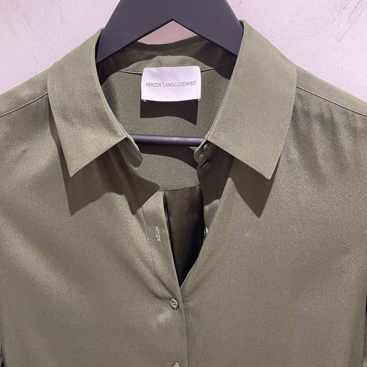 Herzens Angelegenheit silk blouse Green Size 32/XS