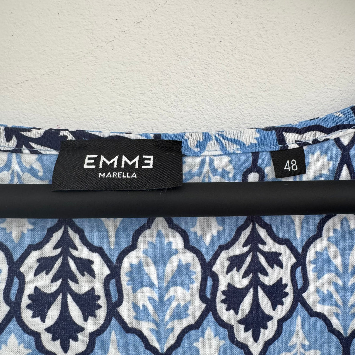 Emme Marella Tops Repeat print tunic Blue/Navy/White Size 16