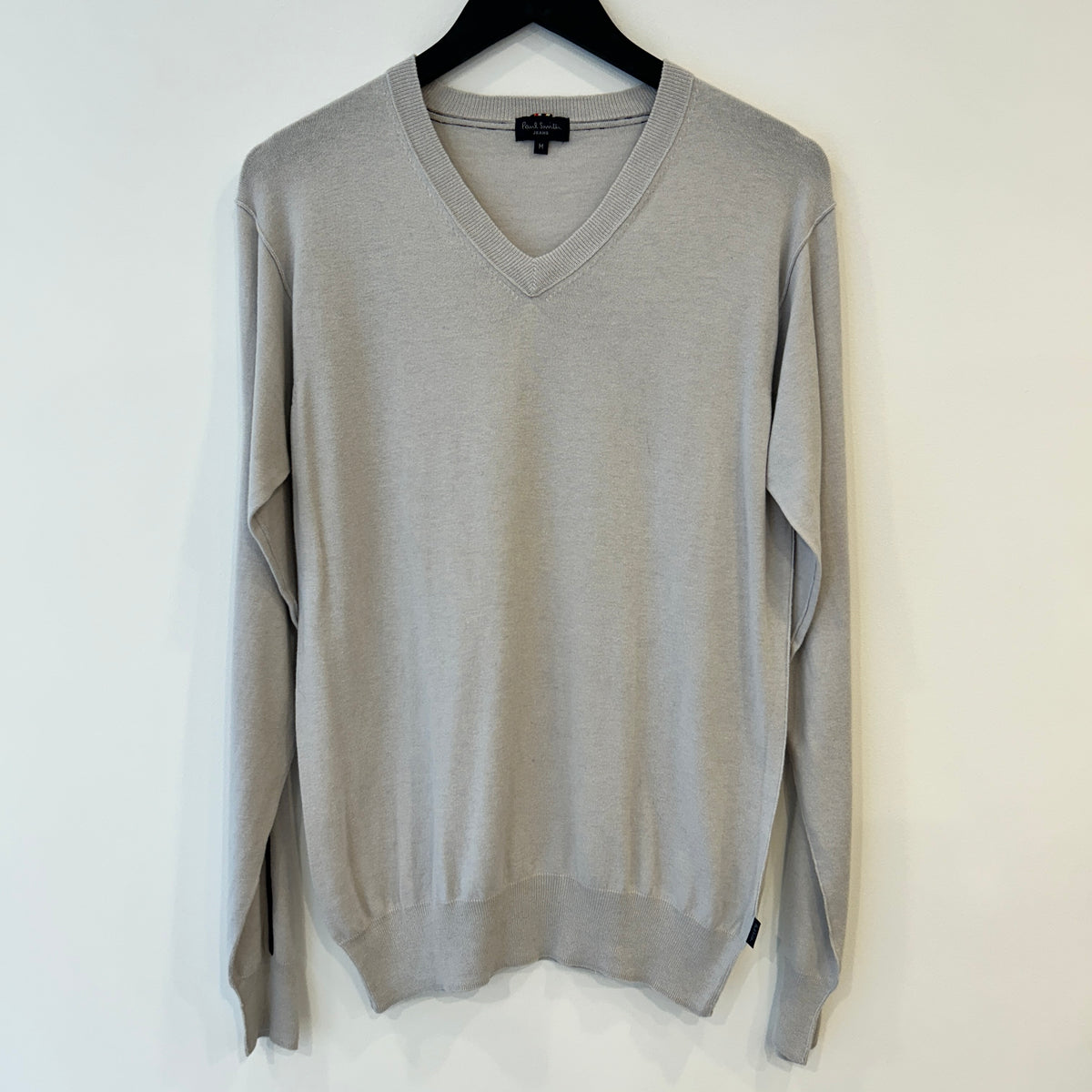 Paul Smith V neck jumper Grey Size Medium