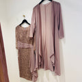 Veni Fantino occasion dress Dusky Blush Size 10-12