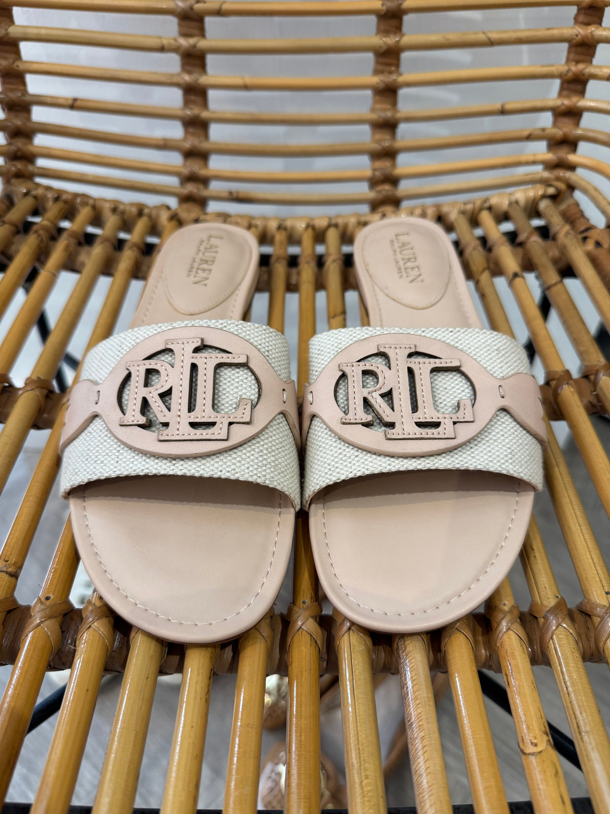 Lauren Ralph Lauren Alegra sandal Natural/Beige UK 6