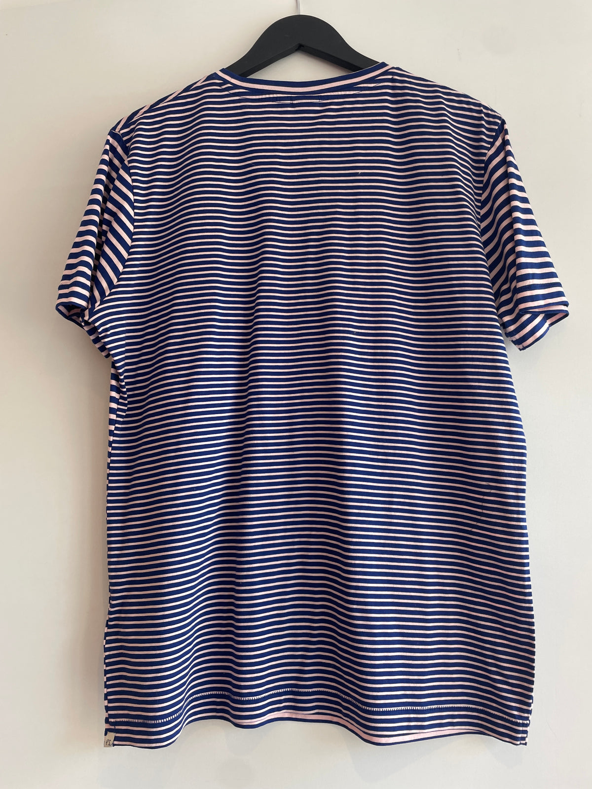 PS Paul Smith T-shirt Stripe Navy/Pink Size Medium