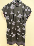 Shanghai Tang Authentics Qipao Dress Black/Purple