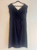 Warehouse dress Navy Size 10