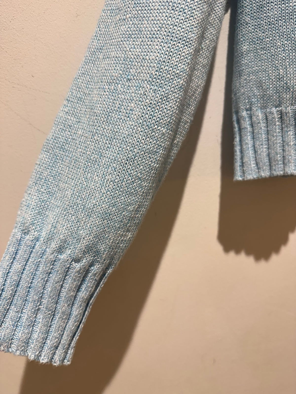 Kinross linen Cardigan Blue Twist Size XS