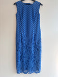 Precis Petite lace occasion dress Blue Size 10