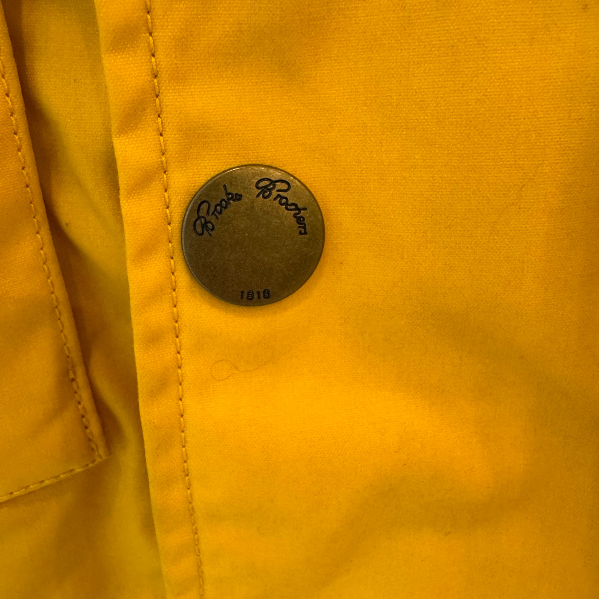 Brooks Brothers Millerain jacket Yellow Size Large