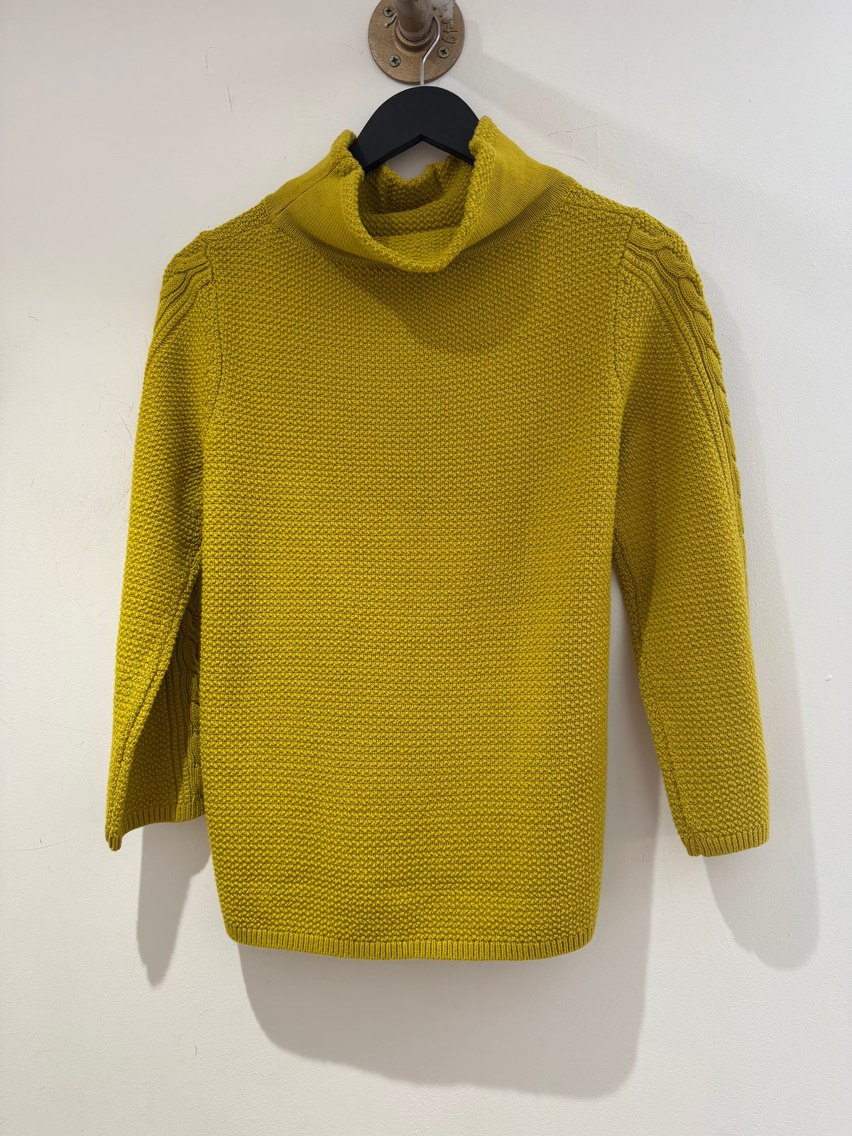 Hobbs Camilla jumper Gold Chartreuse Size Small