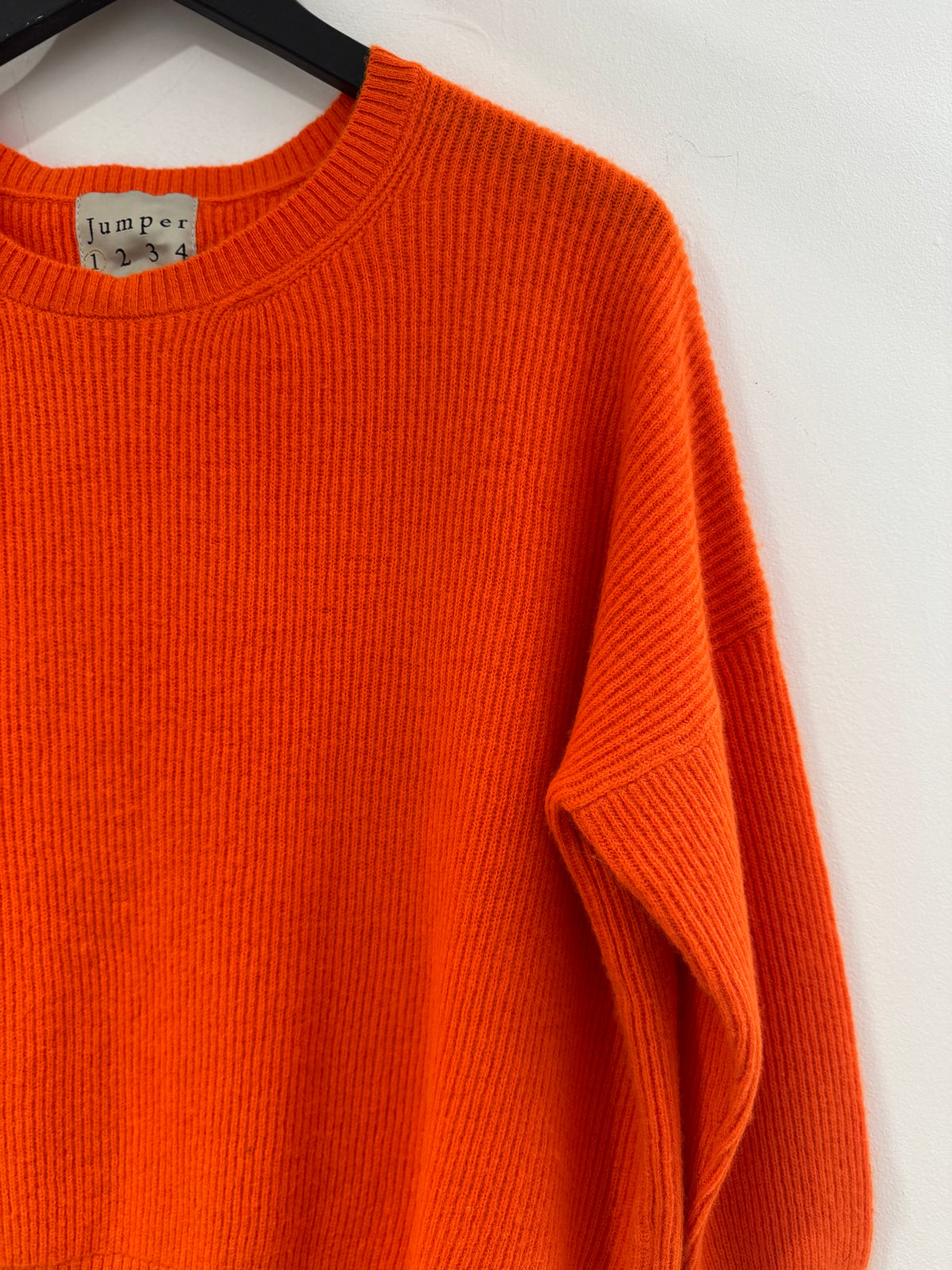 Jumper 1234 cashmere Jumper Orange Size 1