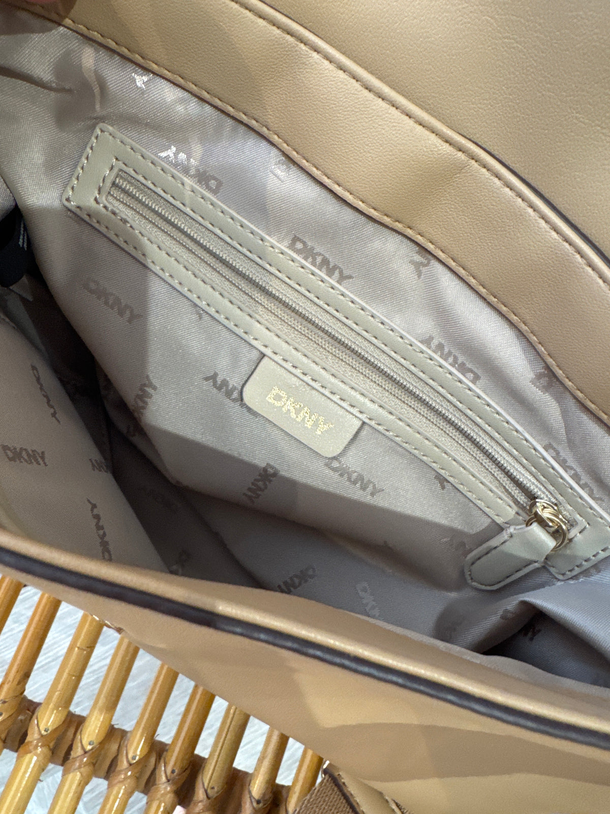 DKNY bag Camel