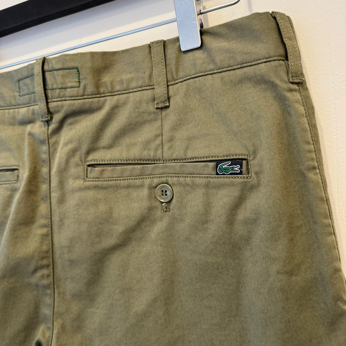 Lacoste slim fit short Khaki Size XS