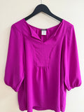 Kim & Co popover top Orchid Size XL