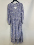 Baukjen Elisabetta dress Pale Lavender Floral Sprig Print Size 14