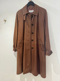 MaxMara leather car coat Chestnut Size 8