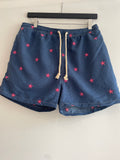 Havacoa Swim Shorts Navy Starfish Size Large