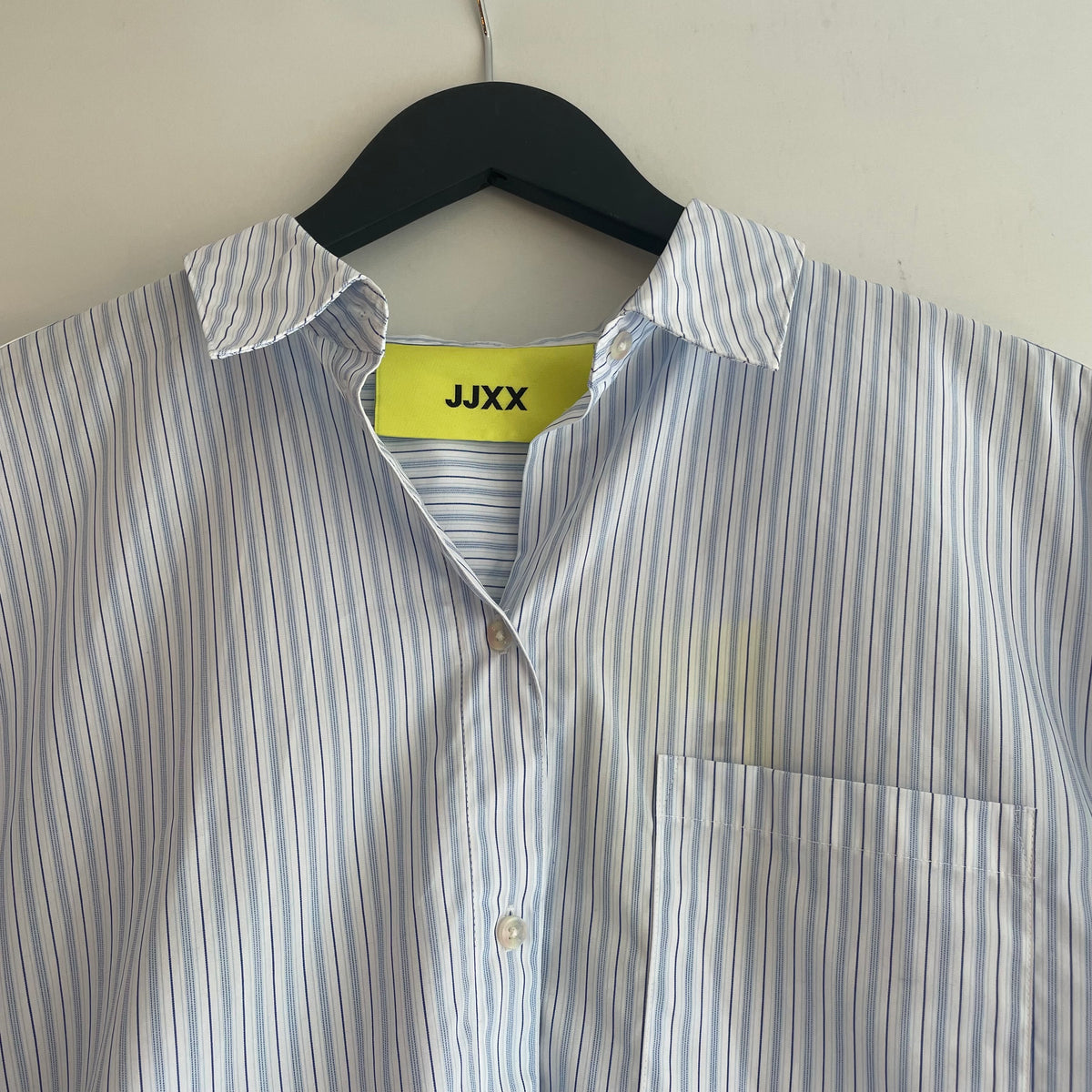 JJXX stripe crop shirt White/Blues Medium