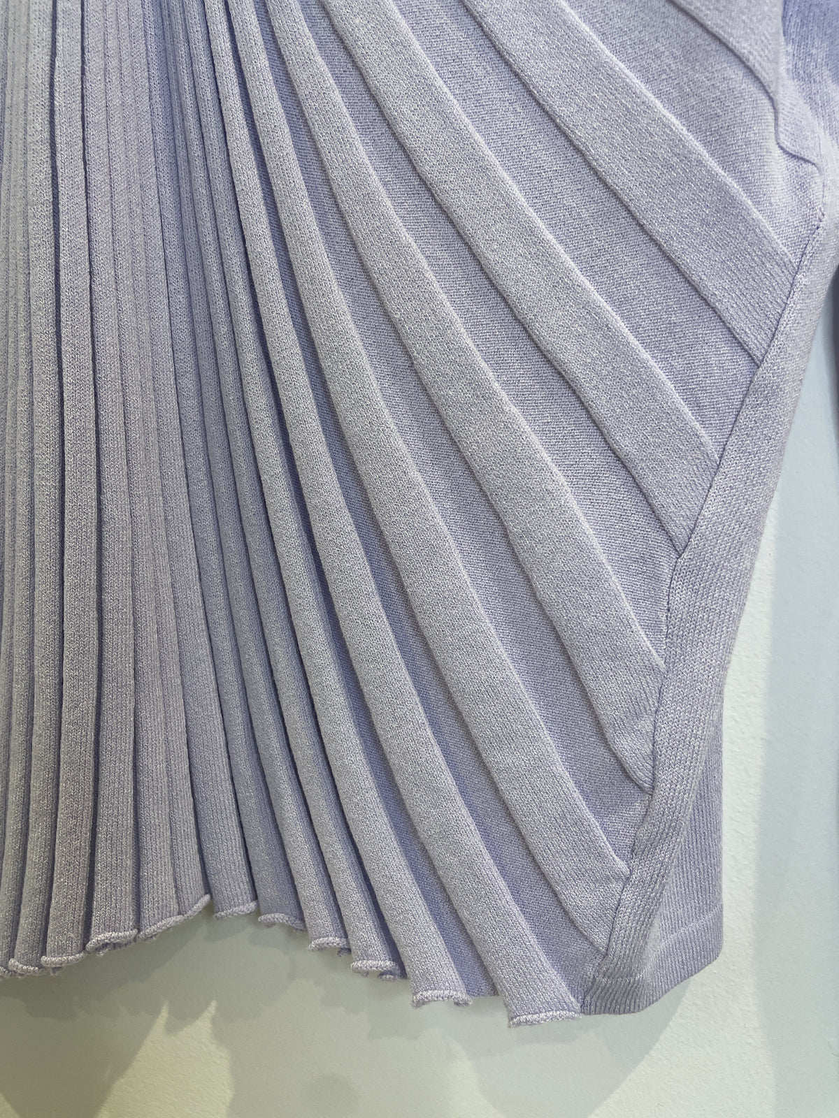 Madeleine Pleat Detail Jumper Lilac Size 14