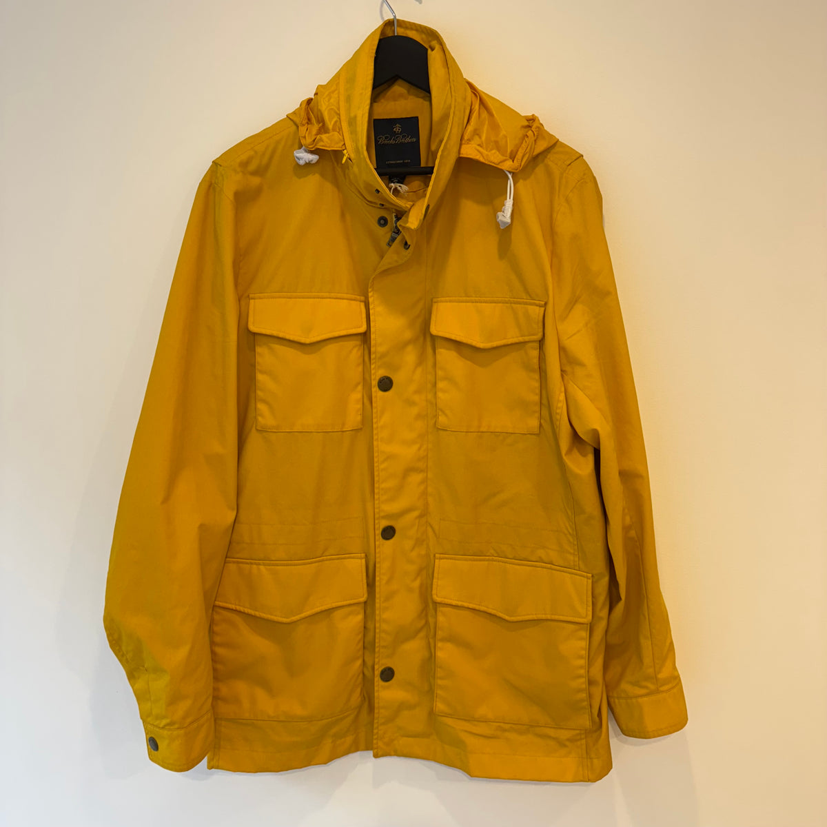 Brooks Brothers Millerain jacket Yellow Size Large