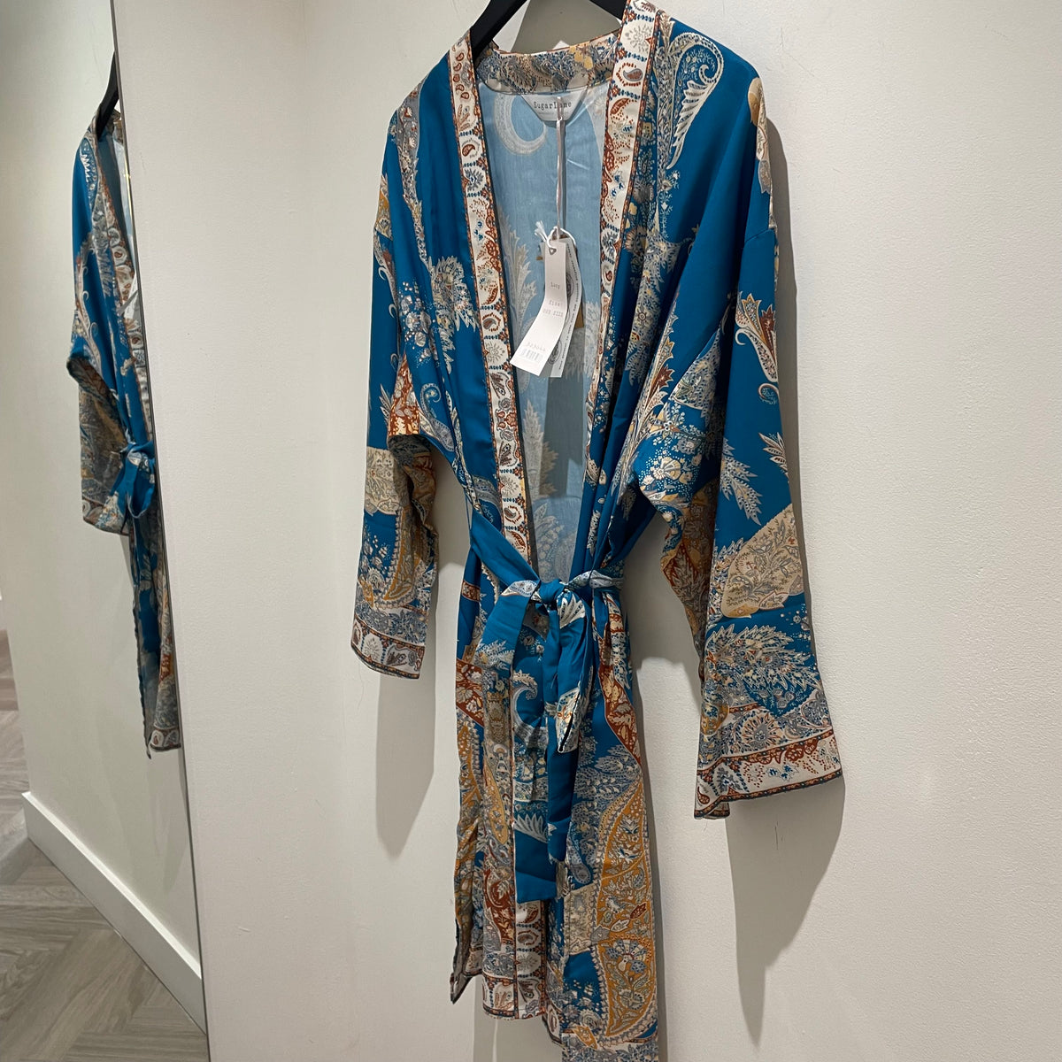Sugarlane kimono dressing gown Blues Size o/s