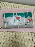 Radley Zip Purse'Leader Of The Pack' Latte/Green