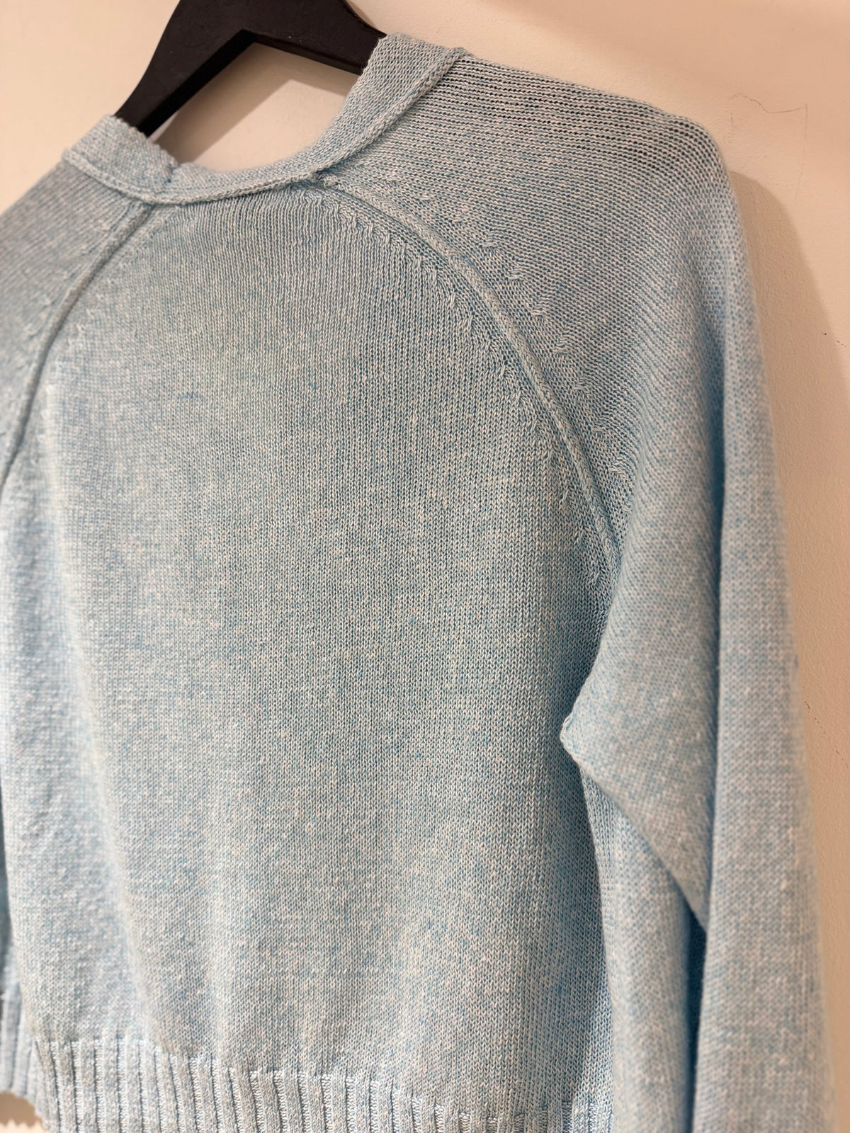 Kinross linen Cardigan Blue Twist Size XS
