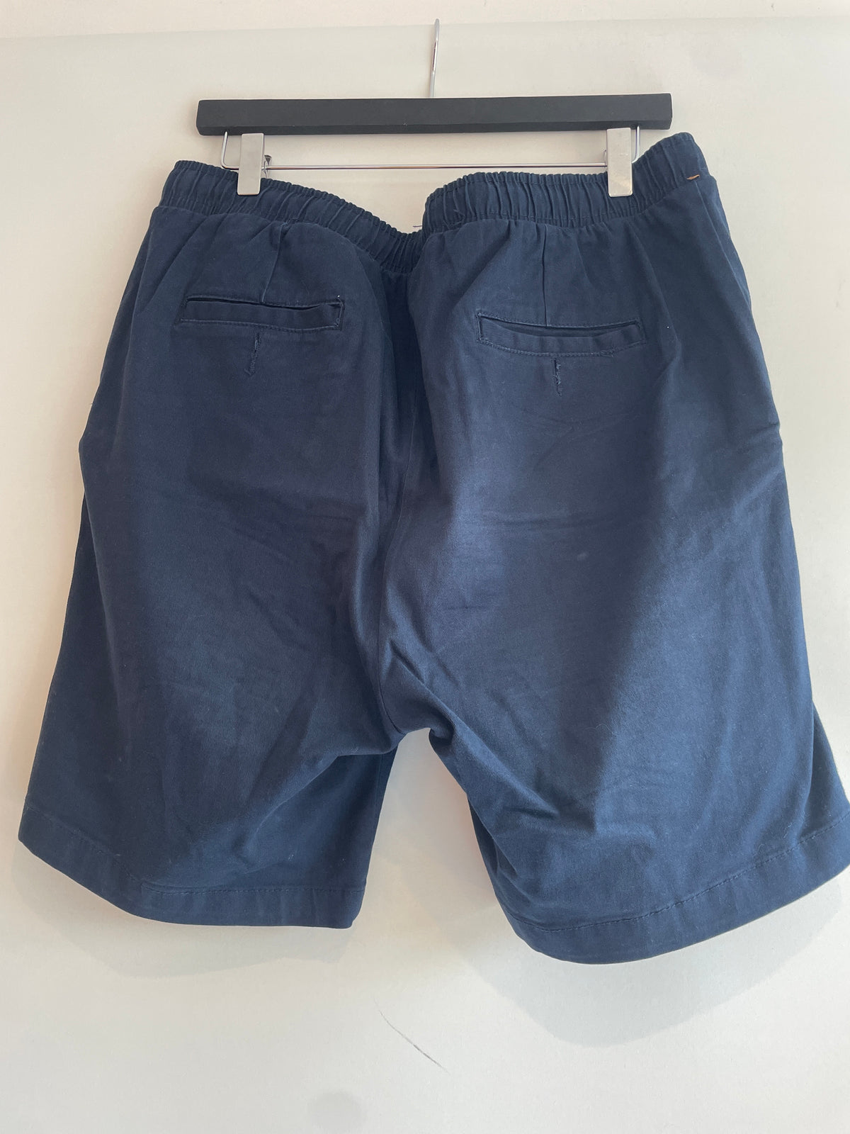 Folk stretch cotton chino shorts Navy Size 4