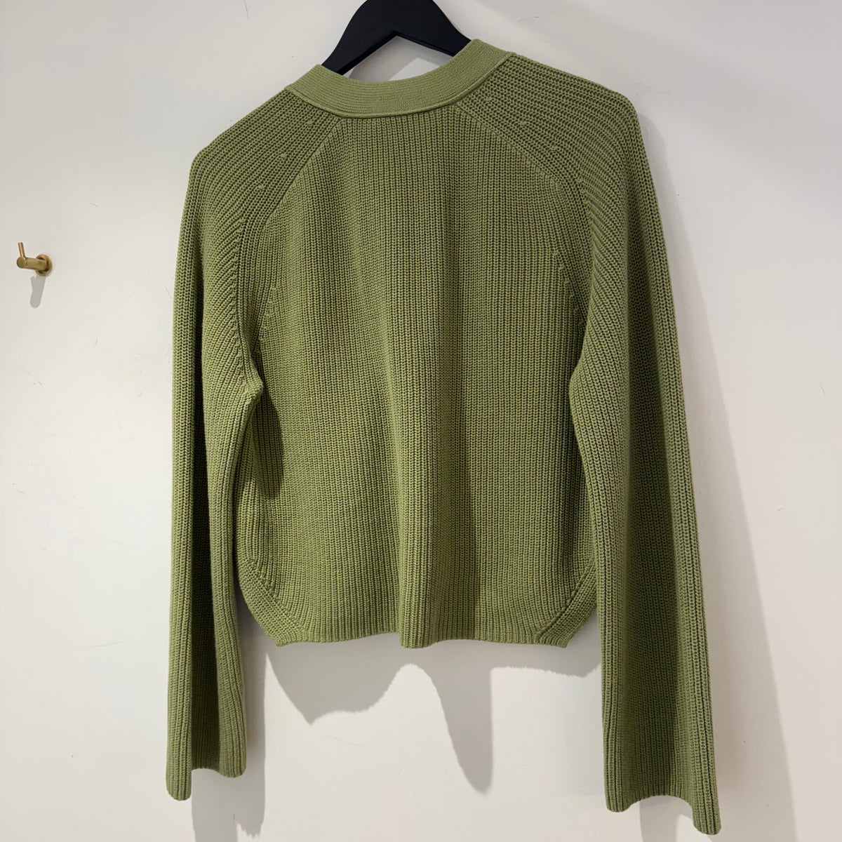 Whistles ribbed cardigan Sage Size Small