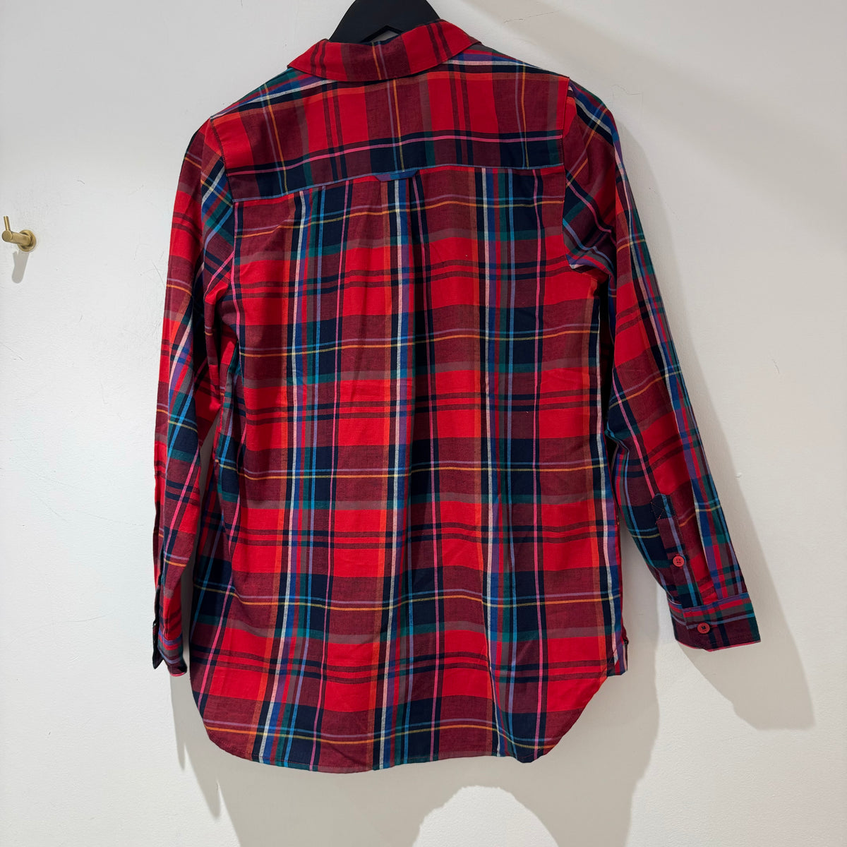 Joules check shirt Red 10