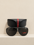 Prada sporty sunglasses Black O/S