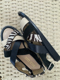 White StuffSandalBlack/Animal Holly Wedge 3