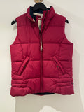 Seasalt Cornwall Gilet Dark Pink Gilet Size 12