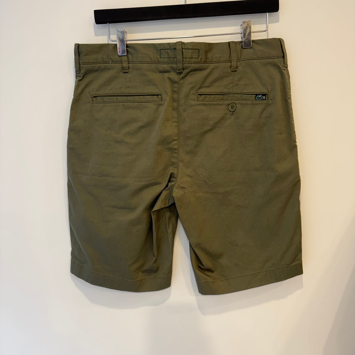 Lacoste slim fit short Khaki Size XS