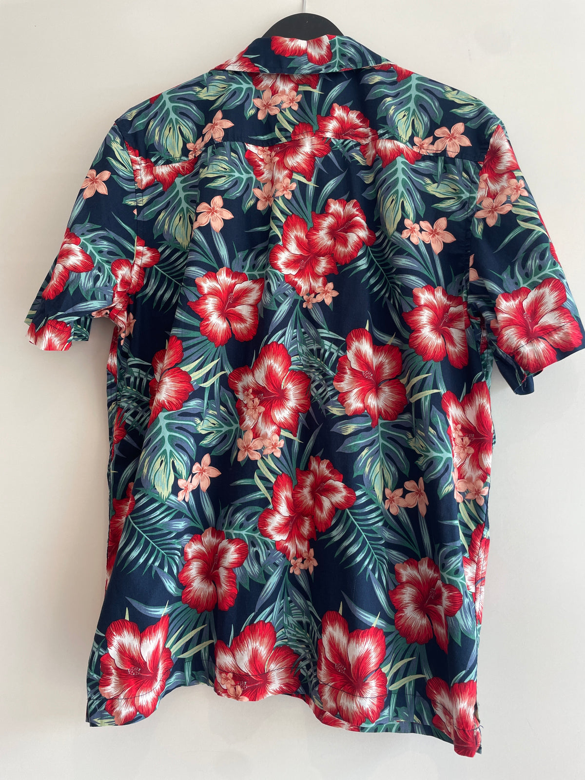 Penfield SS Shirt Tropic Flower Navy/Red/Multi Size Large