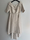 John Charles Jacquard occasion dress Vanilla Size 16