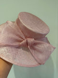 Phase Eight Bow Detail Hat Pale Pink O/S