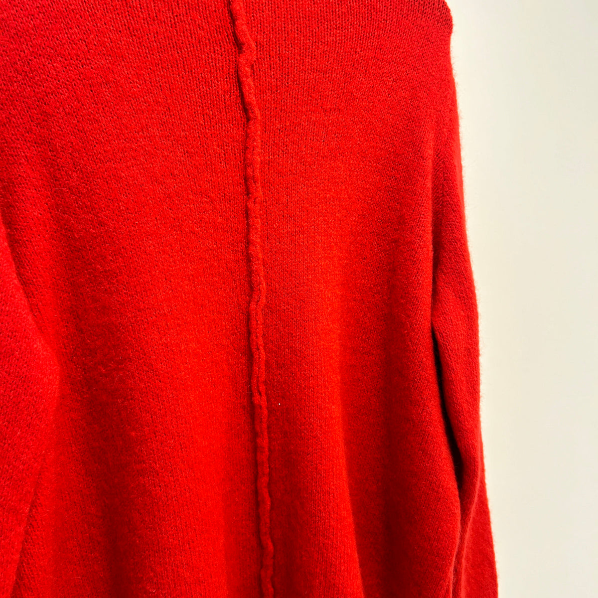 Yellow Label wool mix jumper Red Size Small