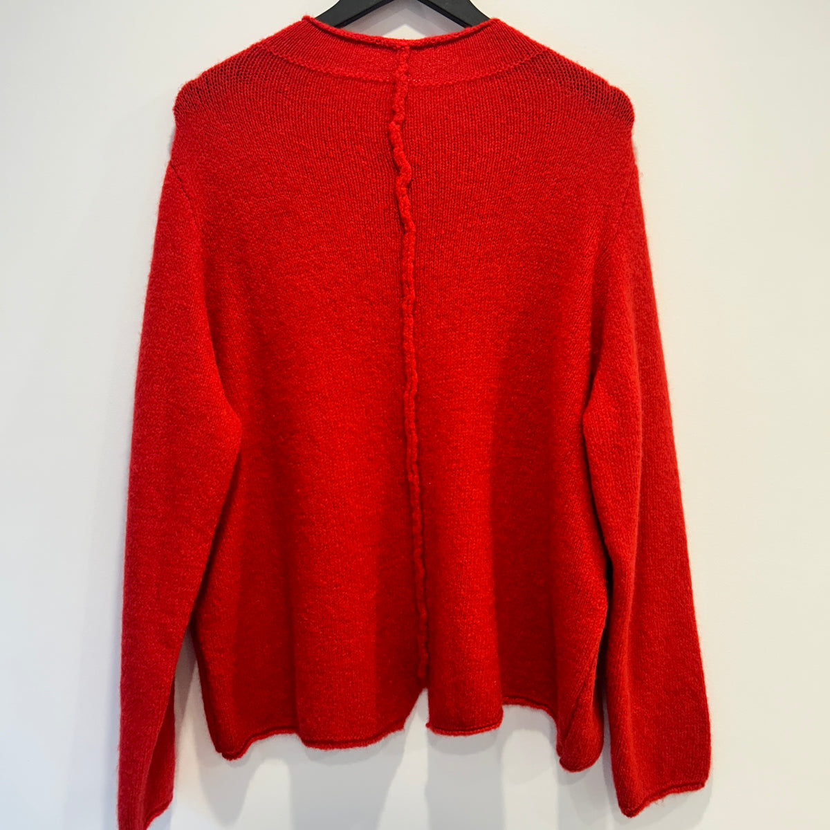 Yellow Label wool mix jumper Red Size Small