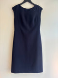 Hugo Boss tailored dress Navy Size 10