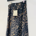 All Saints Bryony maxi Skirt Black/Peach Size 6