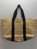 Day Birger et Mikkelsen woven beach bag Natural/Black