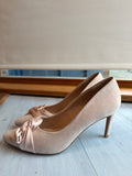 Phase Eight Gemma suede shoes Cameo Size 40