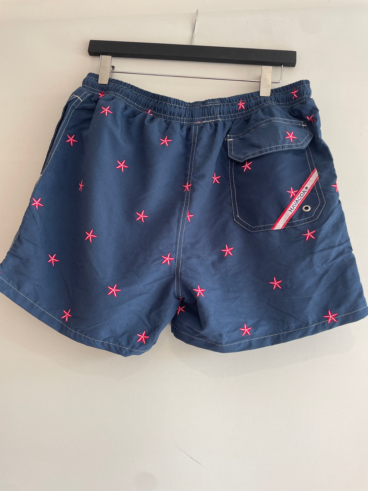 Havacoa Swim Shorts Navy Starfish Size Large