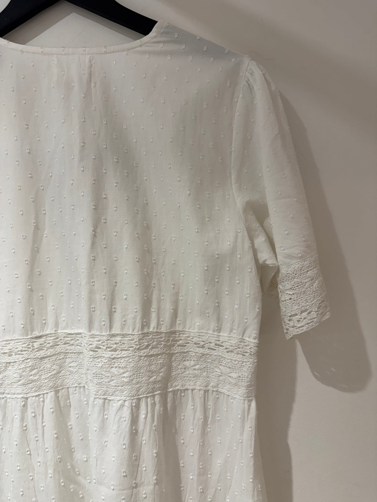 Aspiga Ruby organic cotton midi dress White Size XL