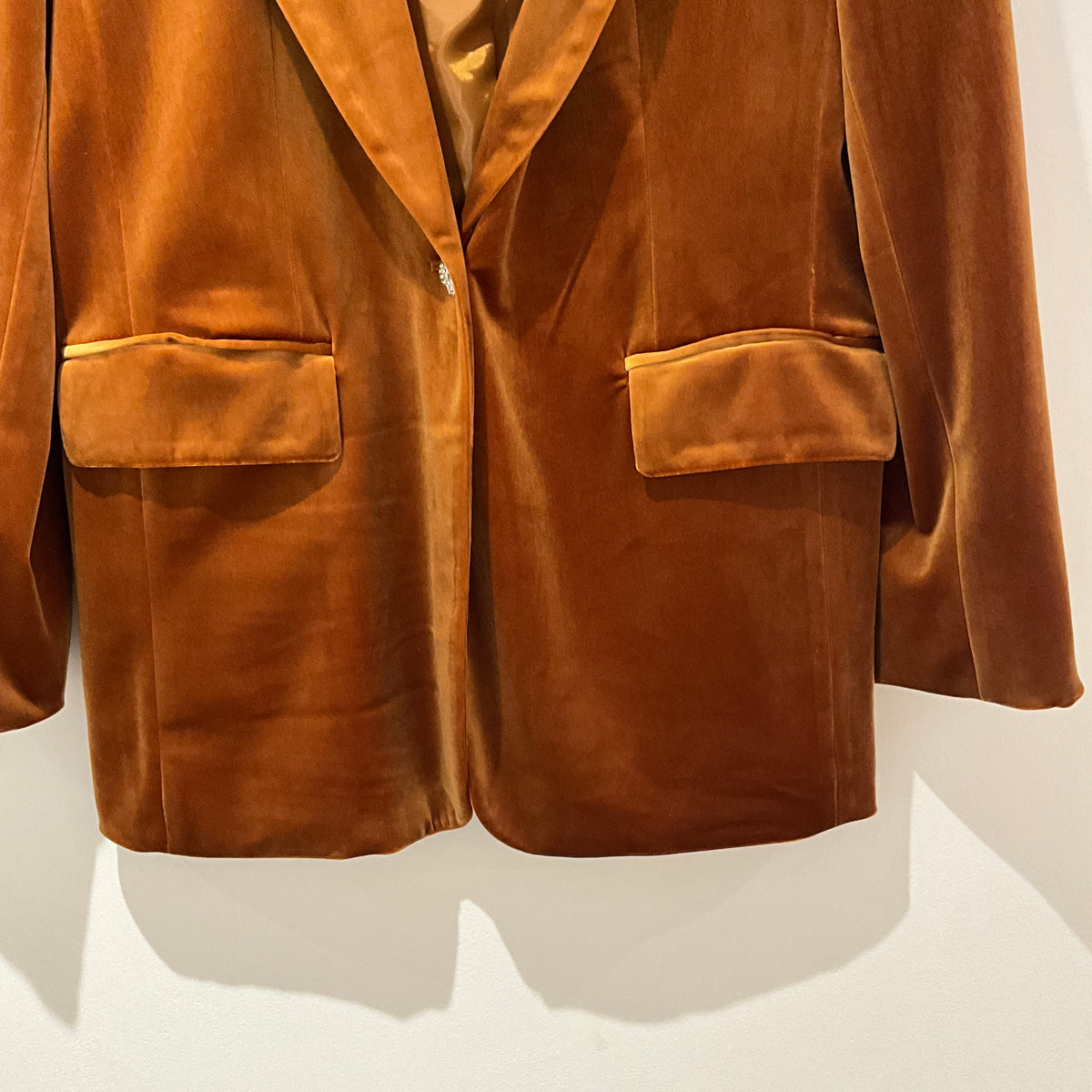 Attentif velvet jacket Copper 36 Medium