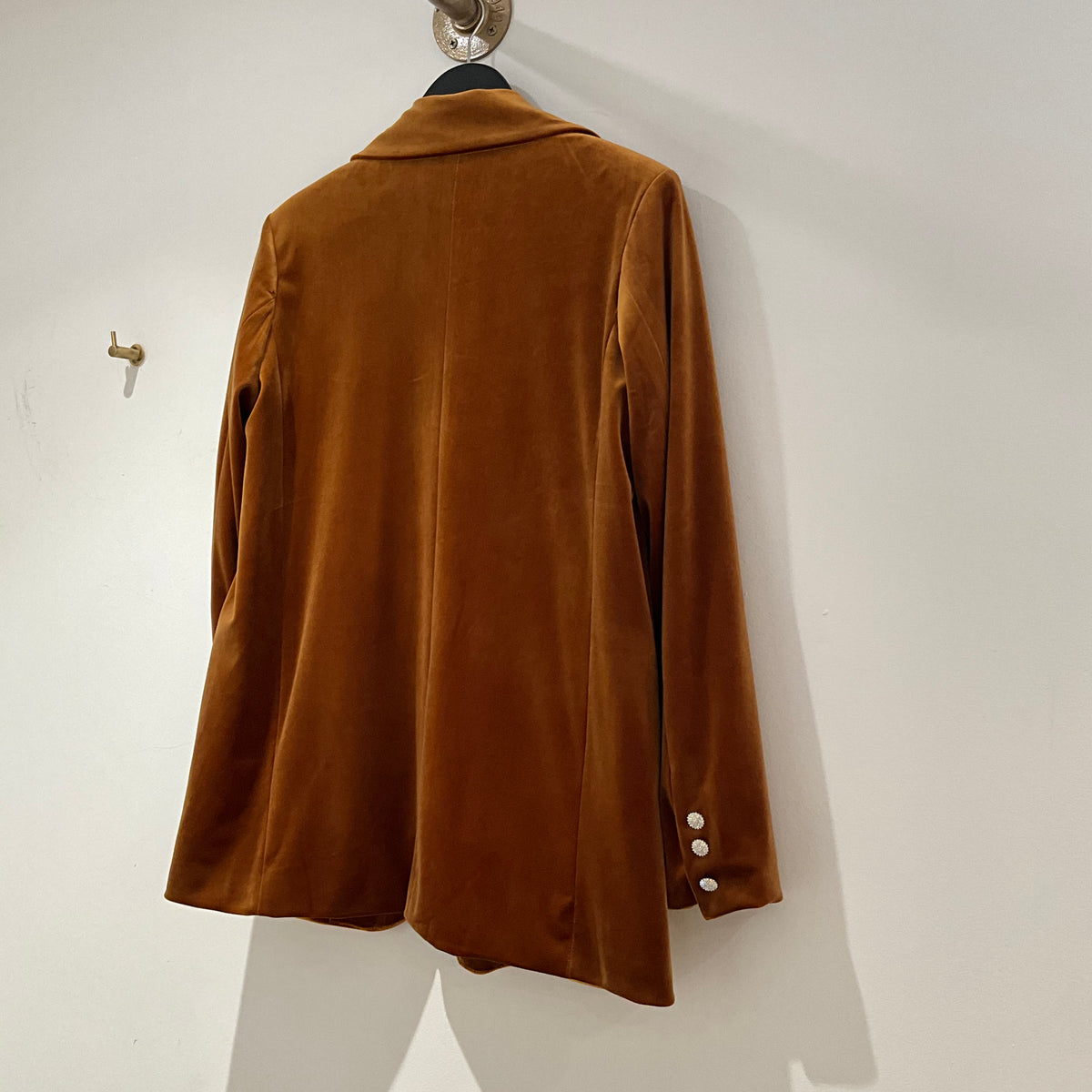 Attentif velvet jacket Copper 36 Medium