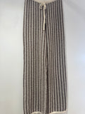 4th & Reckless Knitted Trouser Brown/White Size 10