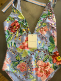 Zimmerman floral swimsuit Blue/multi Size 14